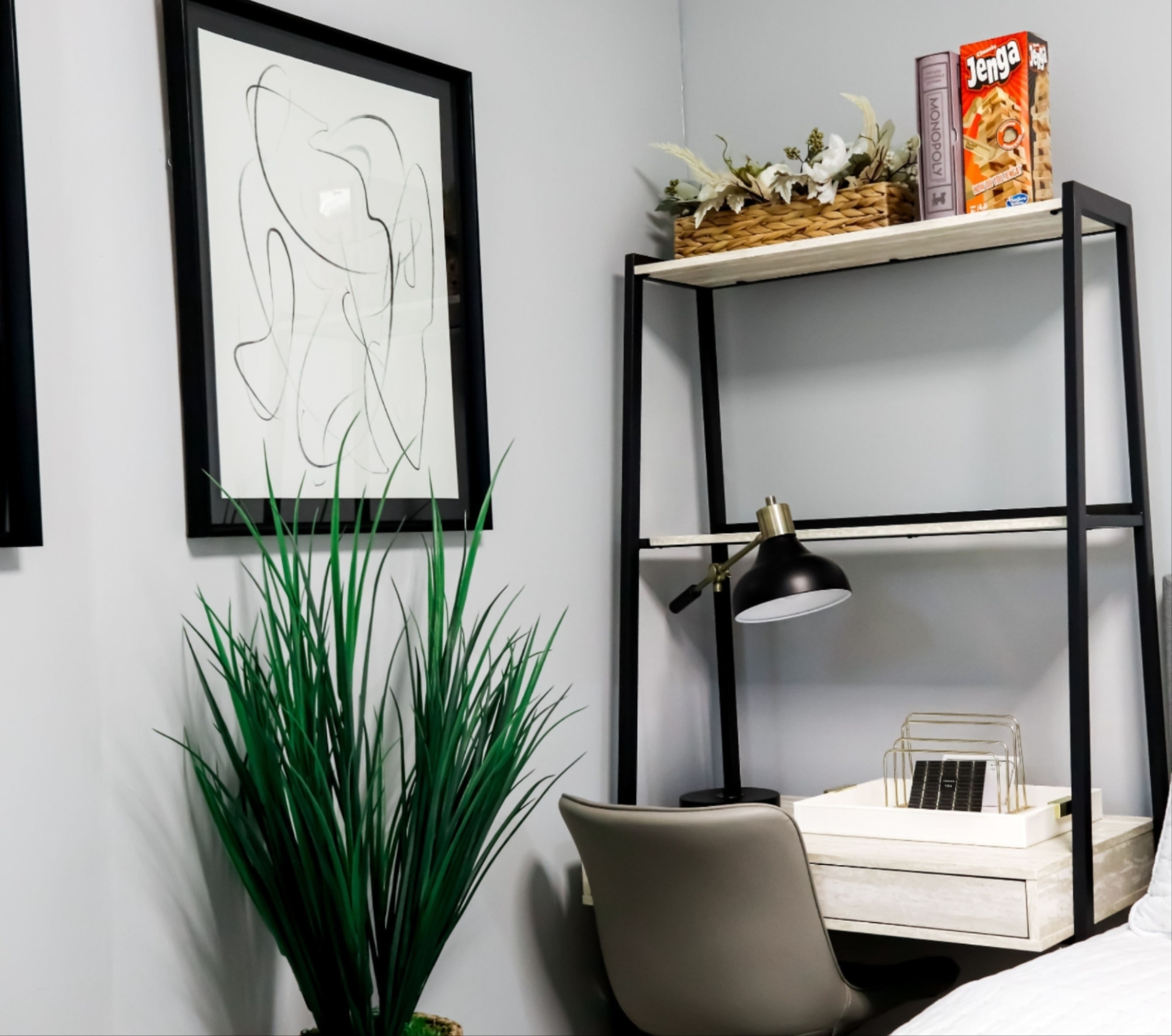 Dedicated study workspace